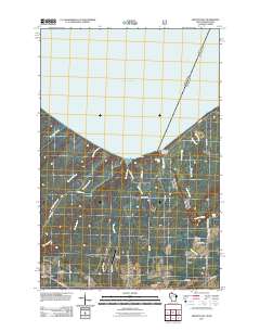 Oronto Bay 2011 topographic map thumbnail