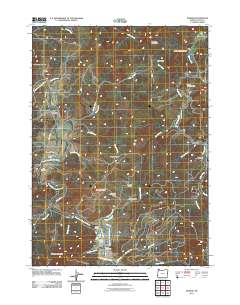 Powers 2011 topographic map thumbnail
