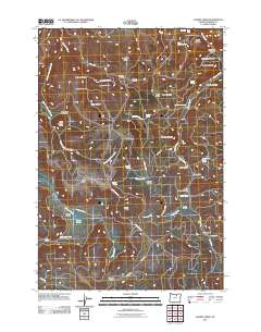 Chapin Creek 2011 topographic map thumbnail