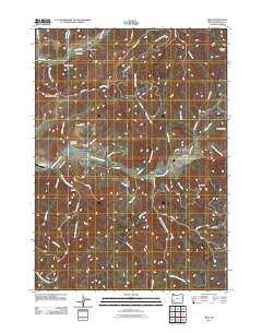 Milo 2011 topographic map thumbnail