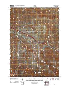 Encina 2011 topographic map thumbnail
