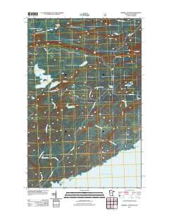 Mineral Center 2011 topographic map thumbnail