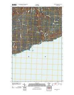 Marr Island 2011 topographic map thumbnail