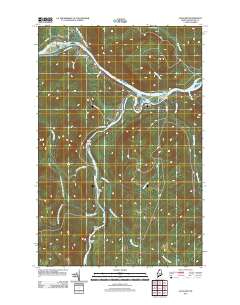 Allagash 2011 topographic map thumbnail