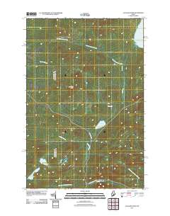 Allagash Pond 2011 topographic map thumbnail