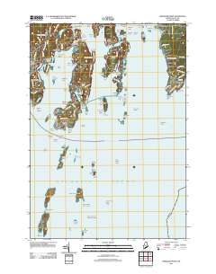 Pemaquid Point 2011 topographic map thumbnail