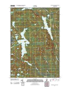Penobscot Lake 2011 topographic map thumbnail