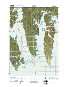 Petit Manan Point 2011 topographic map thumbnail