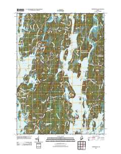 Phippsburg 2011 topographic map thumbnail