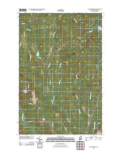 Picard Brook 2011 topographic map thumbnail