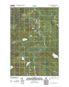 Pine Stream Flowage 2011 topographic map thumbnail