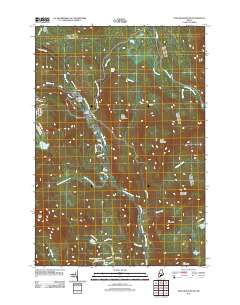 Poplar Mountain 2011 topographic map thumbnail