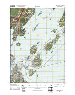 Portland East 2011 topographic map thumbnail