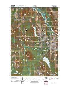 Presque Isle 2011 topographic map thumbnail