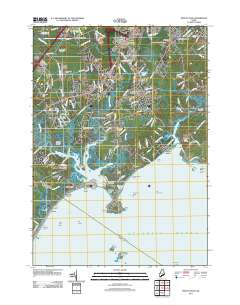 Prouts Neck 2011 topographic map thumbnail