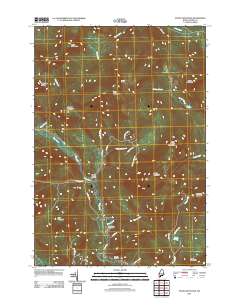 Puzzle Mountain 2011 topographic map thumbnail