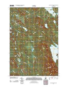 Quillpig Mountain 2011 topographic map thumbnail