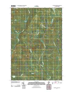 Ragmuff Stream 2011 topographic map thumbnail