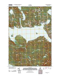 Rangeley 2011 topographic map thumbnail