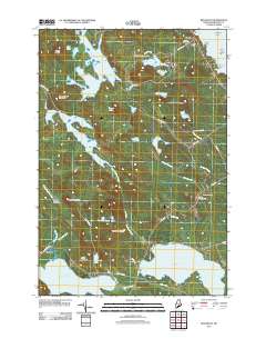 Red Beach 2011 topographic map thumbnail