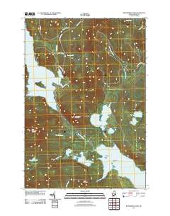 Richardson Pond 2011 topographic map thumbnail
