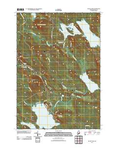 Rocky Pond 2011 topographic map thumbnail
