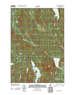 Round Lake 2011 topographic map thumbnail