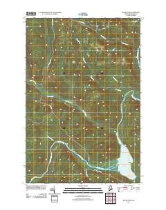 Round Pond 2011 topographic map thumbnail