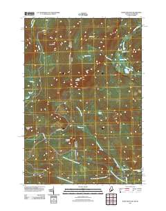 Rump Mountain 2011 topographic map thumbnail