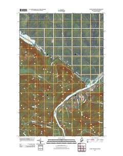 Saint Francis 2011 topographic map thumbnail