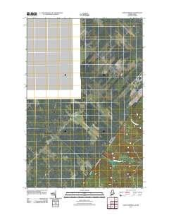 Saint Pamphile 2011 topographic map thumbnail