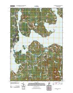 Salsbury Cove 2011 topographic map thumbnail
