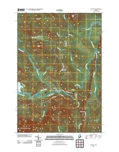 Saponac 2011 topographic map thumbnail