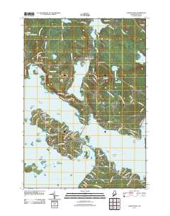 Sargentville 2011 topographic map thumbnail
