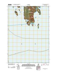Schoodic Head 2011 topographic map thumbnail