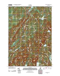 Searsmont 2011 topographic map thumbnail