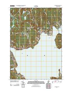 Searsport 2011 topographic map thumbnail