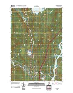 Seboeis 2011 topographic map thumbnail