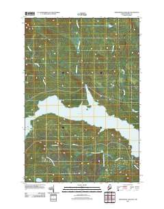 Seboomook Lake East 2011 topographic map thumbnail