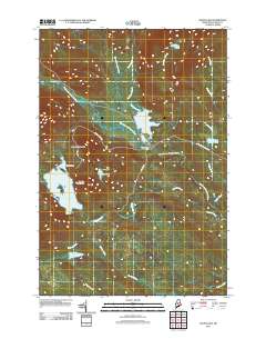 Silver Lake 2011 topographic map thumbnail