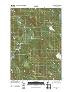 Simsquish Lake 2011 topographic map thumbnail