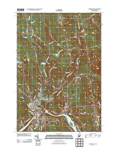 Skowhegan 2011 topographic map thumbnail