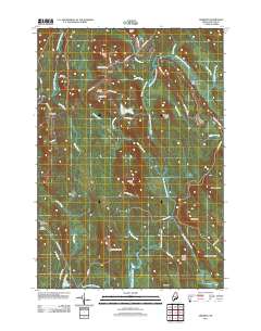 Amherst 2011 topographic map thumbnail