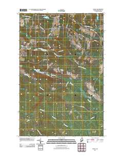 Daigle 2011 topographic map thumbnail
