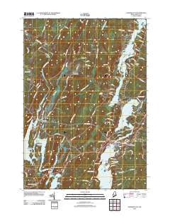 Damariscotta 2011 topographic map thumbnail