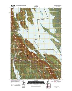 Danforth 2011 topographic map thumbnail