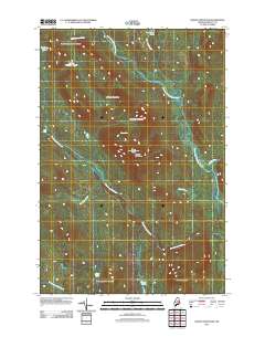 Deasey Mountain 2011 topographic map thumbnail