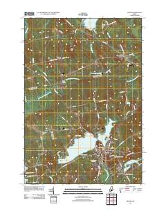 Dexter 2011 topographic map thumbnail