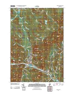 Dixfield 2011 topographic map thumbnail