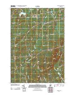 Dixmont 2011 topographic map thumbnail